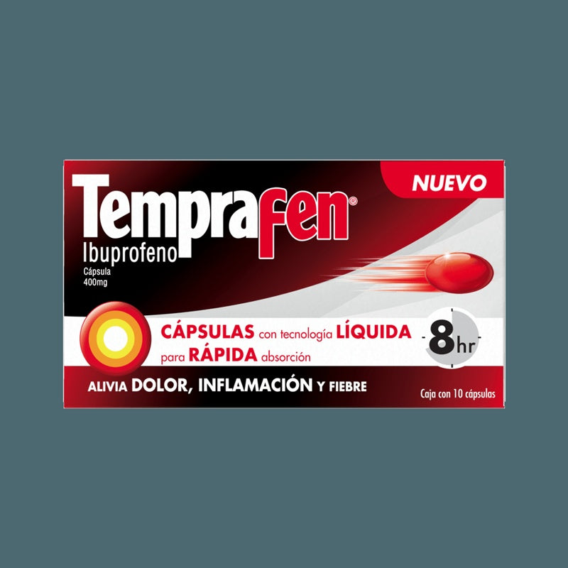 Tempra Fen 400 Mg Con 10 Capsulas 7506460101002