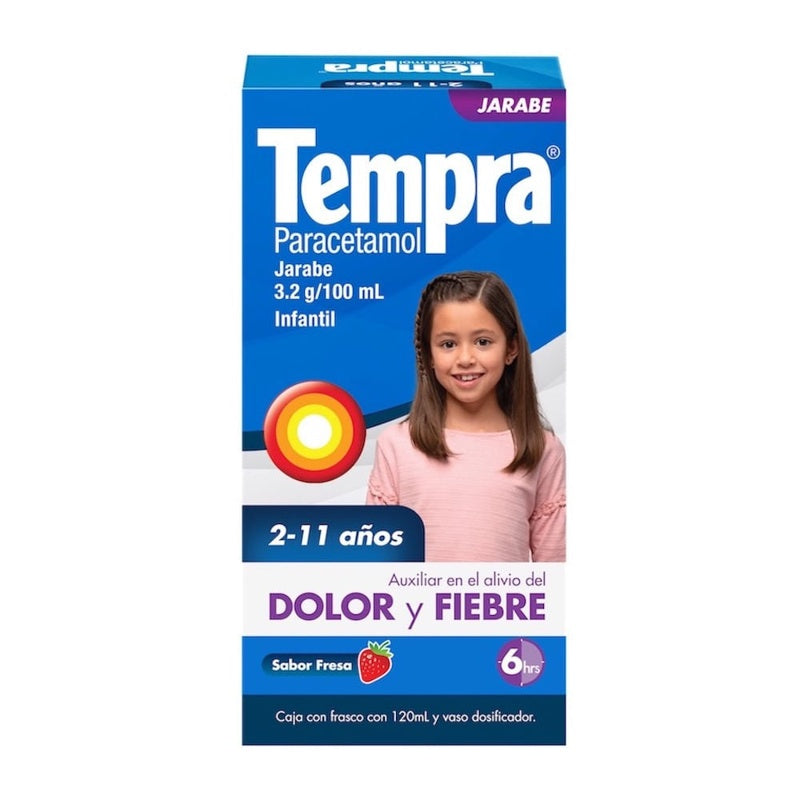 Tempra Infantil 160 Mg / 5 Ml 120 Ml Jarabe