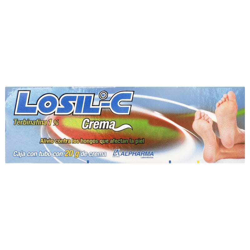 Terbinafina 1% 20 Gr Crema Losil C 7503003134169 perfil 3