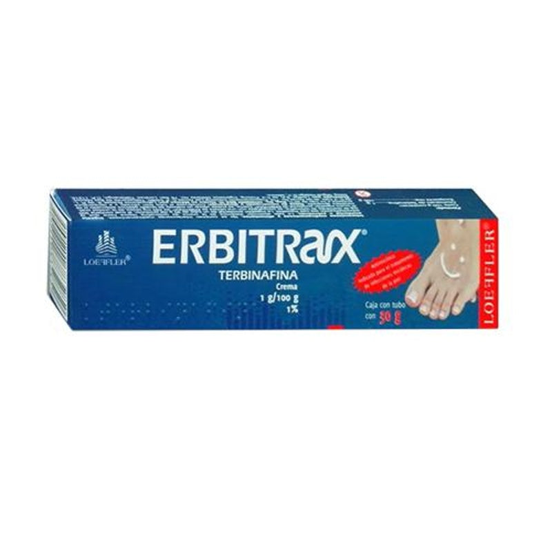 Terbinafina 1% 30 Gr Crema Erbitrax
