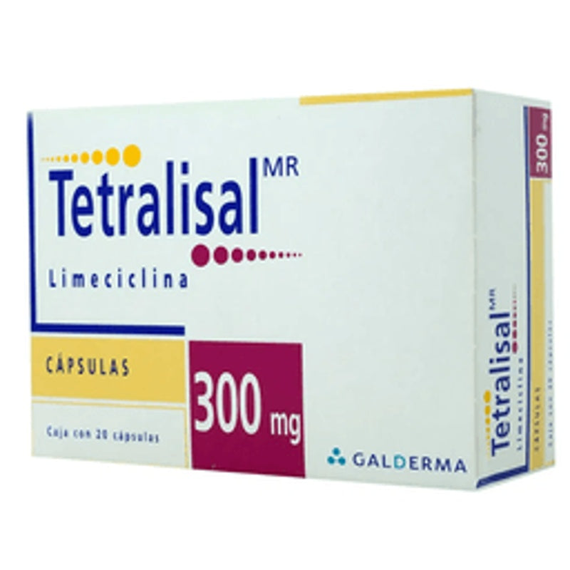 Tetralisal 300 Mg Con 20 Capsulas