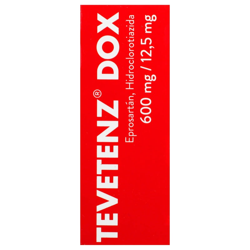 Tevetenz Dox 600 / 12.5 Mg Con 28 Tabletas