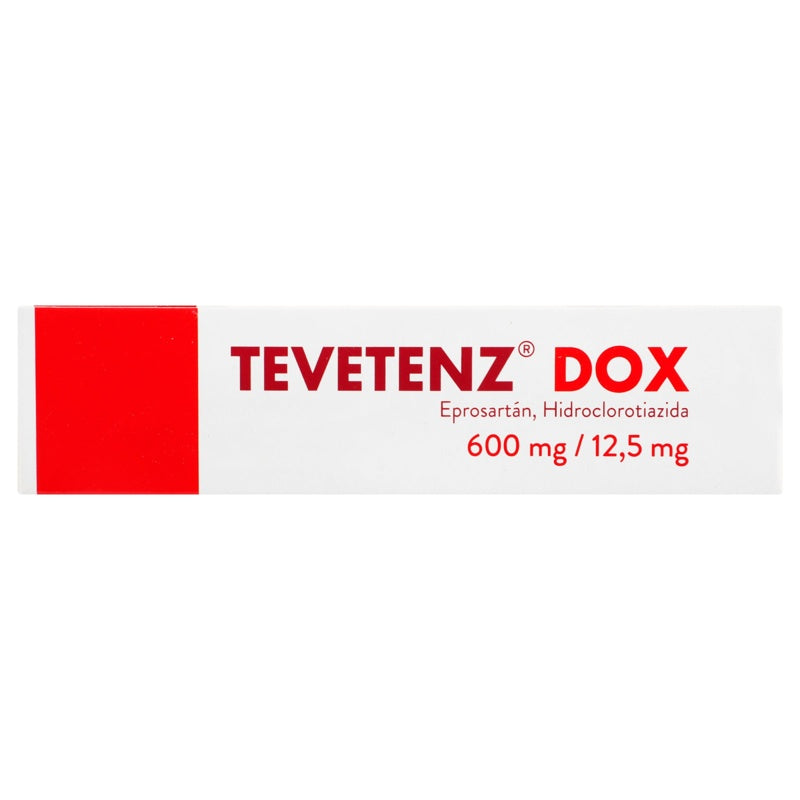Tevetenz Dox 600 / 12.5 Mg Con 28 Tabletas