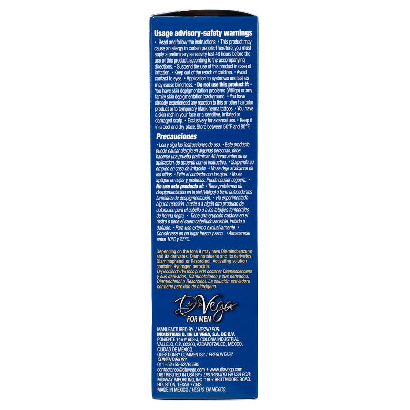 Tinte Crema D La Vega For Men Castaño 7501289902557 perfil 3