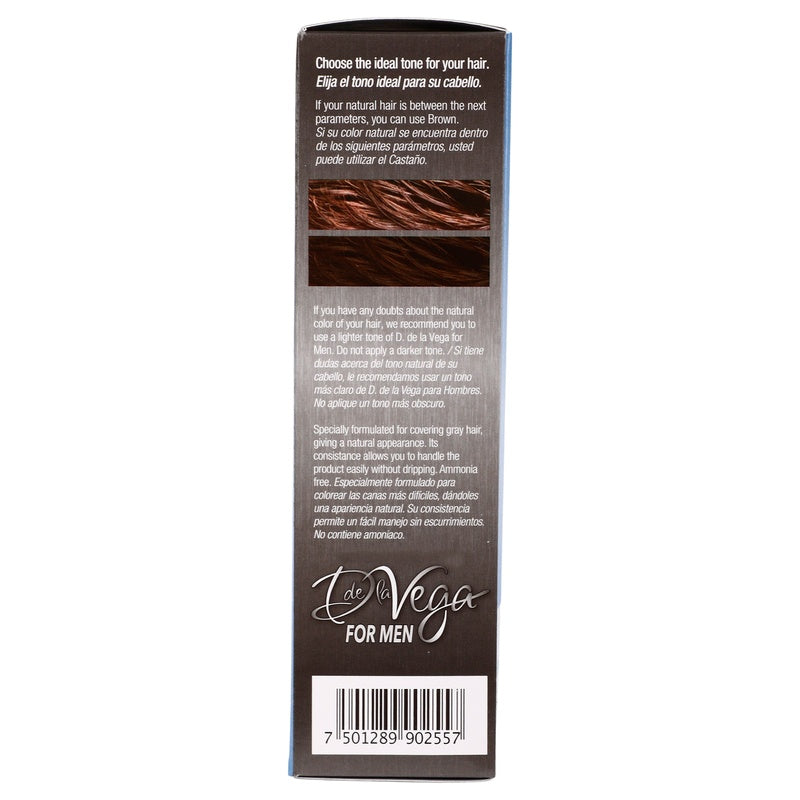 Tinte Crema D La Vega For Men Castaño 7501289902557 perfil 7