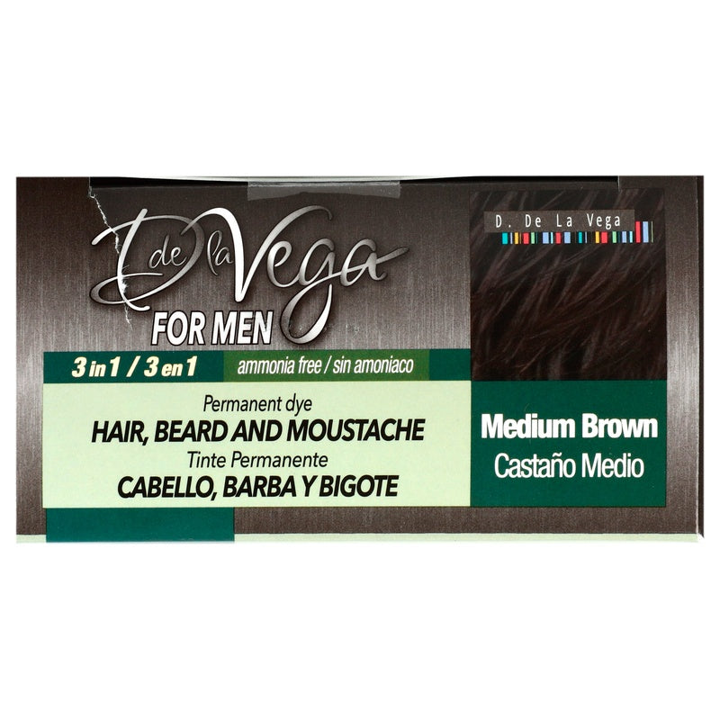Tinte Crema D La Vega For Men Castaño Medio 7501289901130