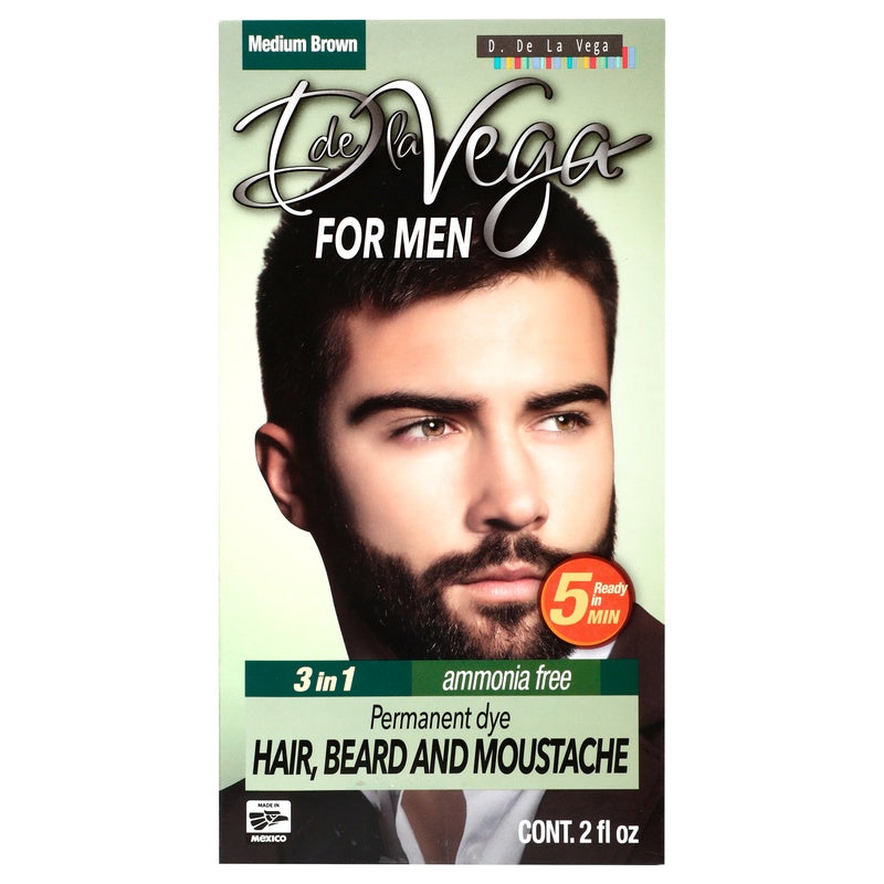 Tinte Crema D La Vega For Men Castaño Medio 7501289901130 perfil 7