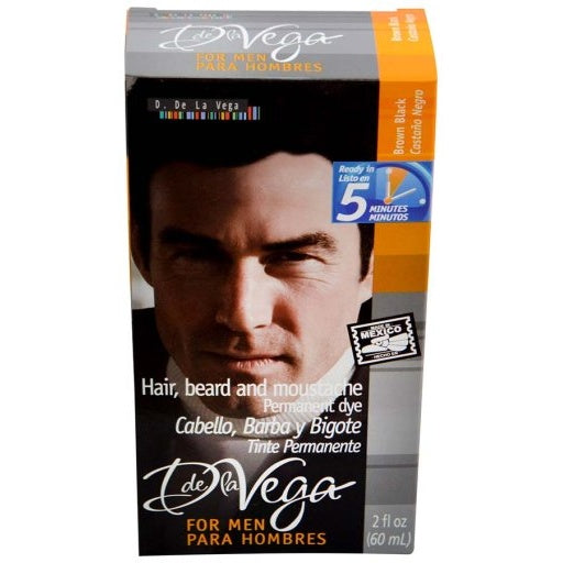 Tinte Crema D La Vega For Men Castaño Negro 7501289901123