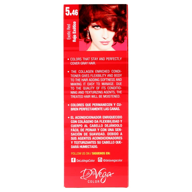 Tinte Crema D La Vega Rojo Exotic 5.46 7501289903028 perfil 2