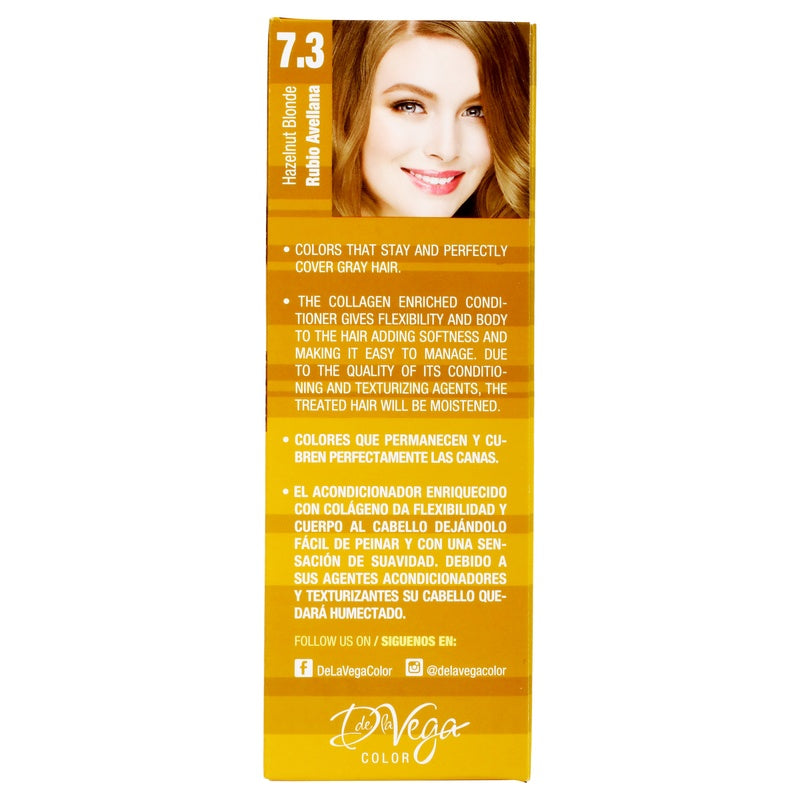 Tinte Crema D La Vega Rubio Avellana 7.3 7501289901529 perfil 3