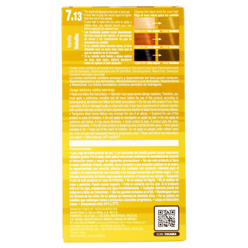 Tinte Crema D La Vega Vainilla 7.13 7501289903134 perfil 5