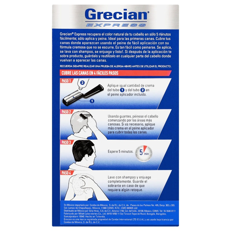 Tinte Grecia Express Colorante Enegro perfil 5