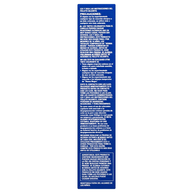 Tinte Grecia Express Colorante Enegro perfil 6