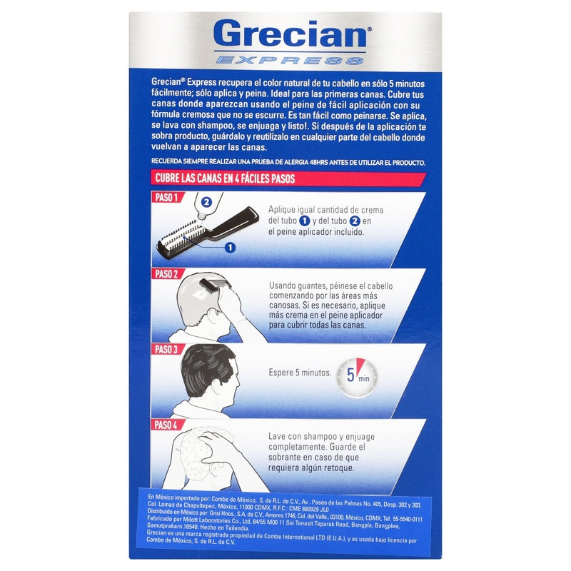 Tinte Grecian Expres Castaño Oscuro perfil 5