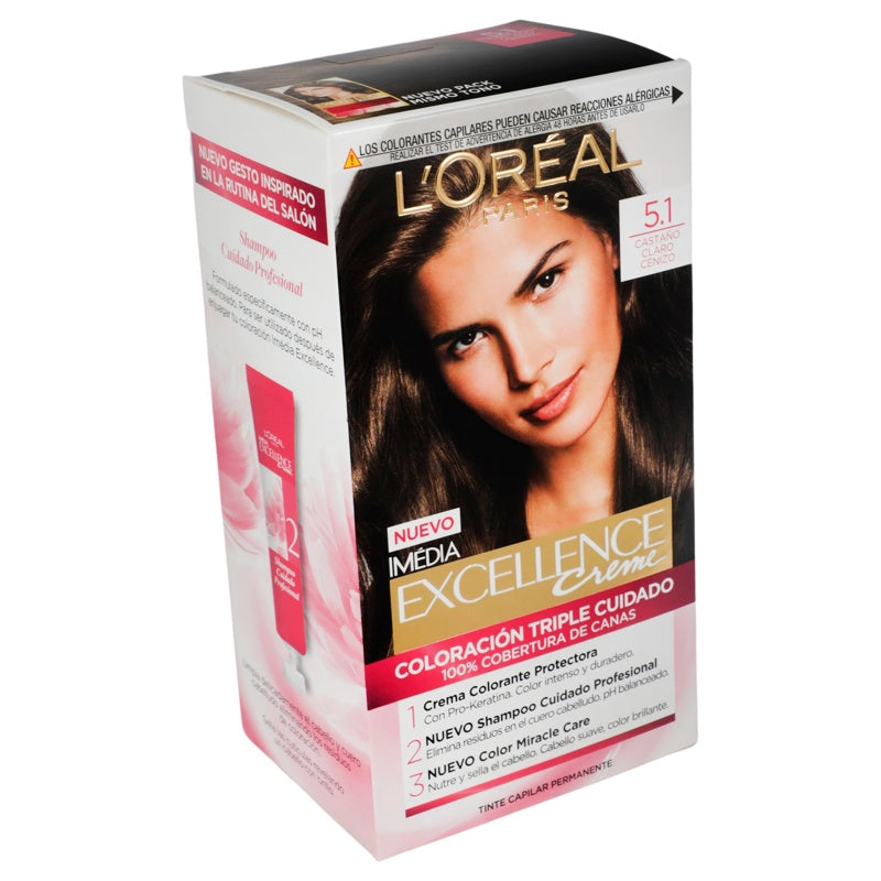 Tinte Imedia Excellence Castaño Claro Cen5.1 perfil 2