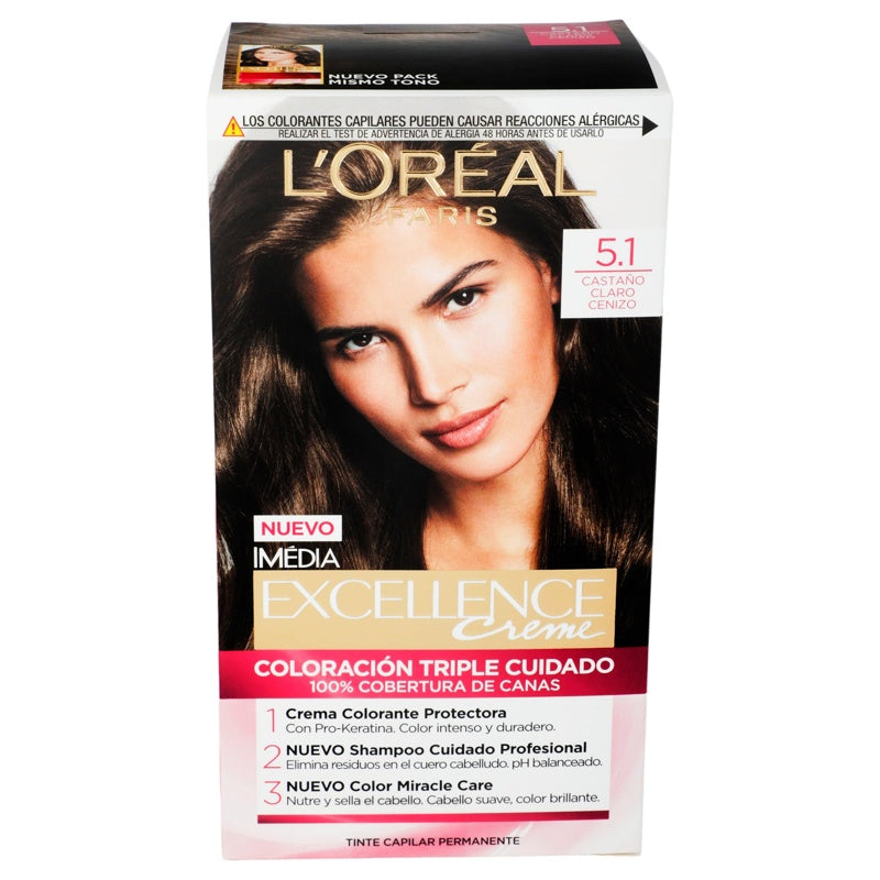 Tinte Imedia Excellence Castaño Claro Cen5.1 perfil 3