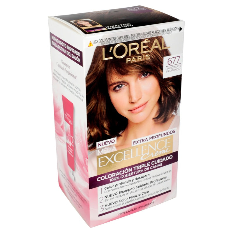 Tinte Imedia Excellence Chocolate Puro 677 7509552910919 perfil 4