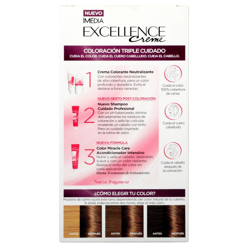 Tinte Imedia Excellence Chocolate Puro 677 7509552910919 perfil 5