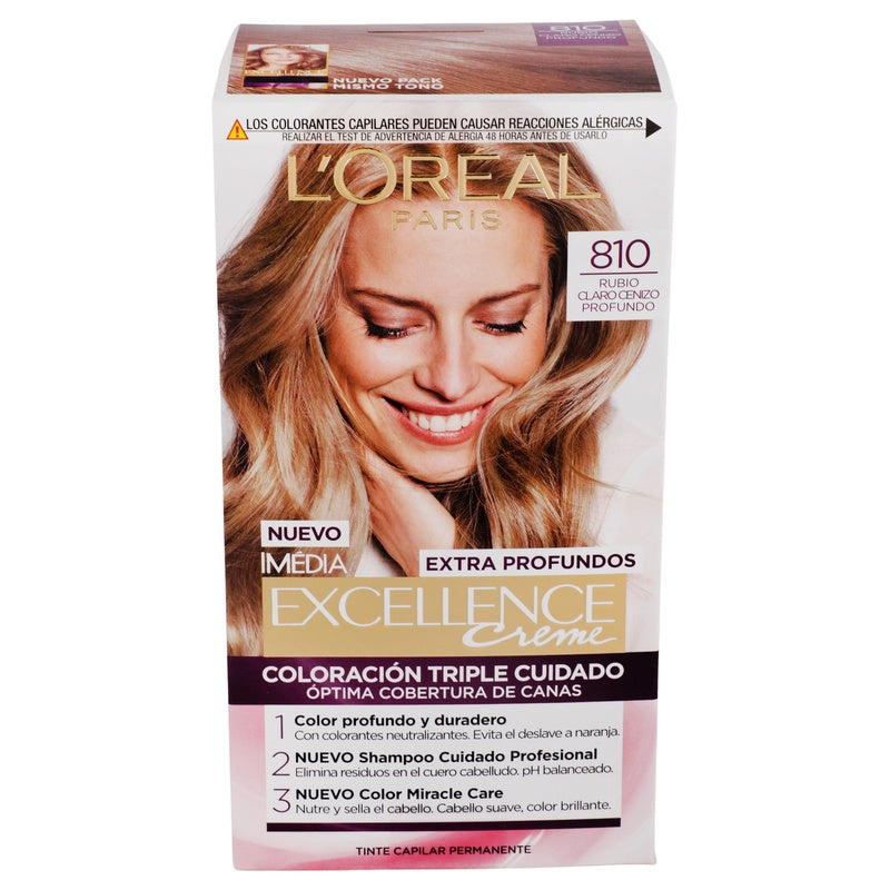 Tinte Imedia Excellence Rubio Claro Cenizo 810 7509552910841 perfil 5