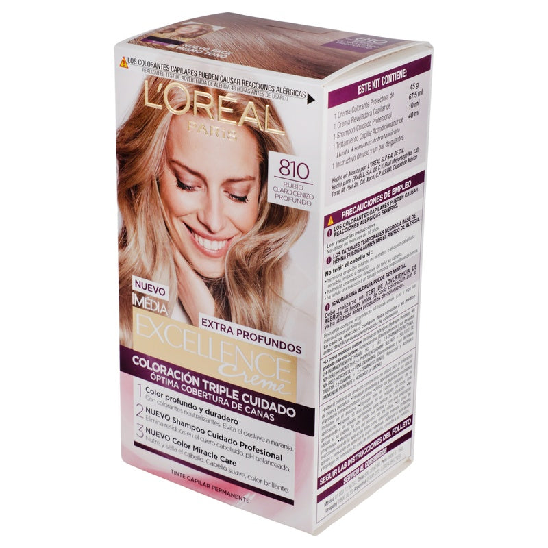 Tinte Imedia Excellence Rubio Claro Cenizo 810 7509552910841 perfil 7