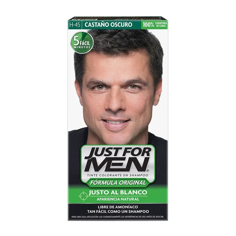 Tinte Just F-Men Castaño Obscuro 60 Ml