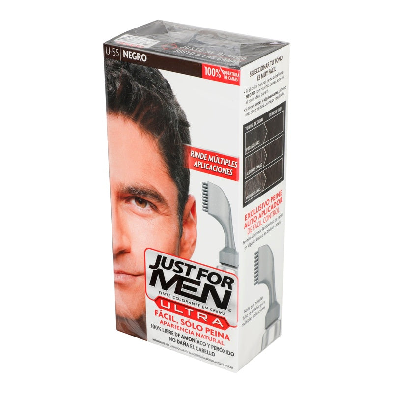 Tinte Just F-Men Ultra Negro 35 G perfil 7
