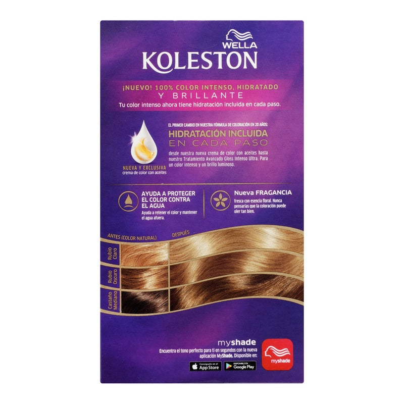 Tinte Koleston Rubio Cenizo Claro 81 8945 3614225108945