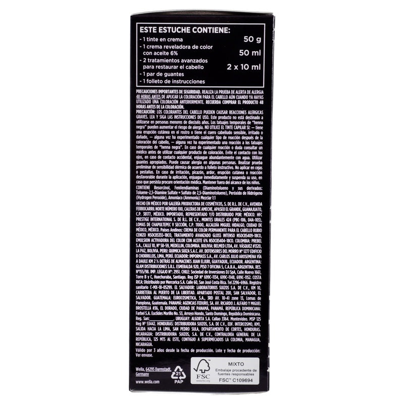 Tinte Koleston Rubio Cenizo Oscuro 61 8846 3614225108846