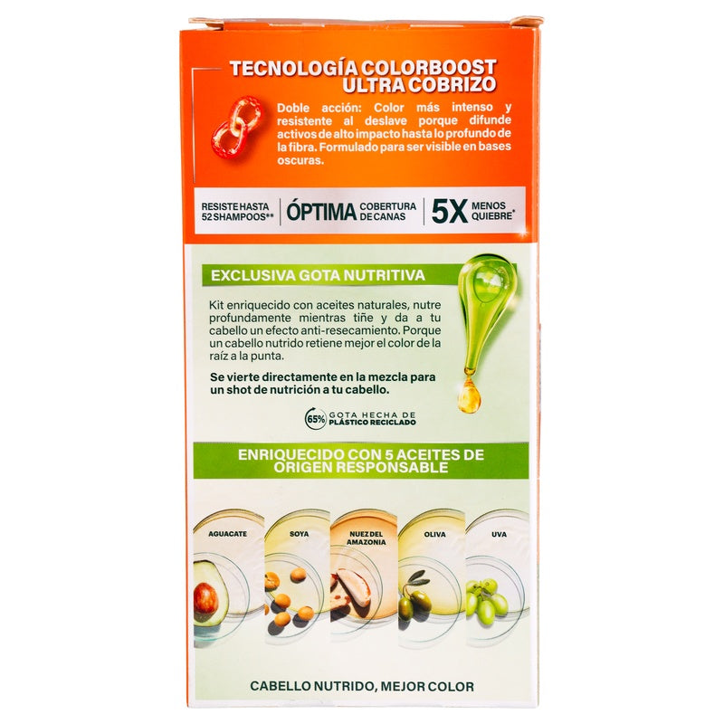 Tinte Nutrisse Colorissimo Cobrizo Rubio 6646 7509552816686 perfil 7