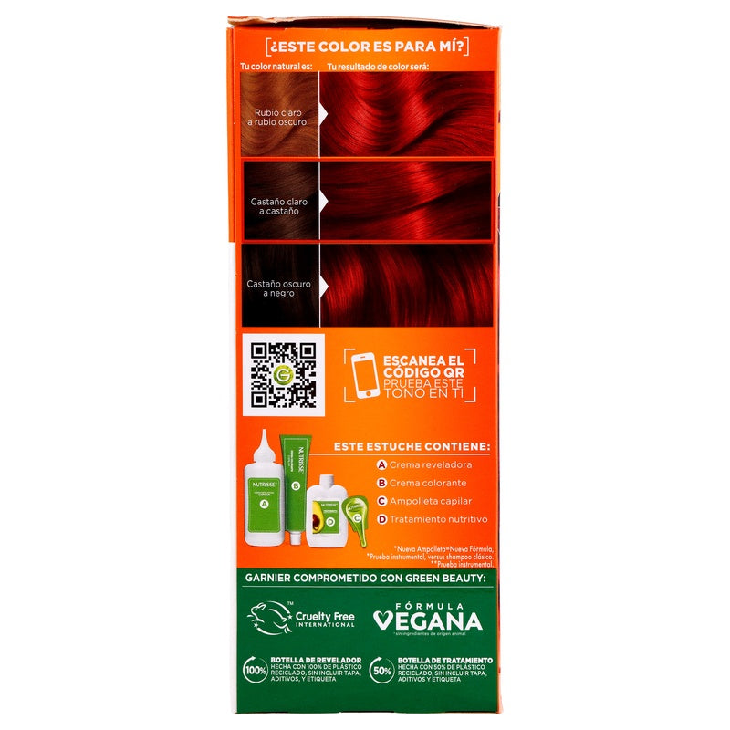 Tinte Nutrisse Colorissimo Cobrizo Rubio 6646 7509552816686 perfil 8