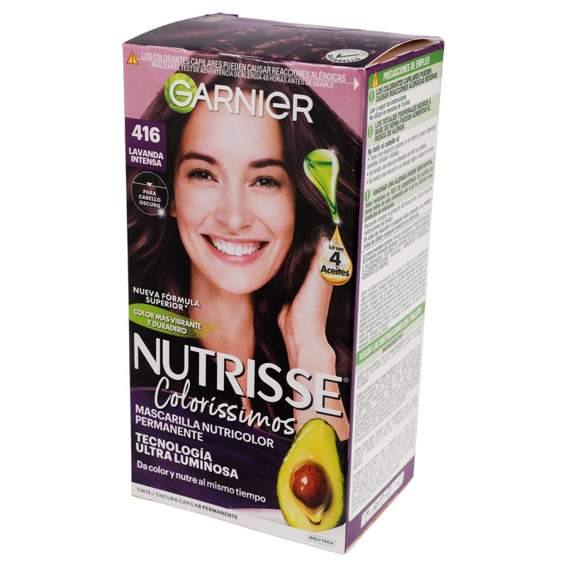 Tinte Nutrisse Colorissimo Lavanda Intensa 416 7509552826920 perfil 3