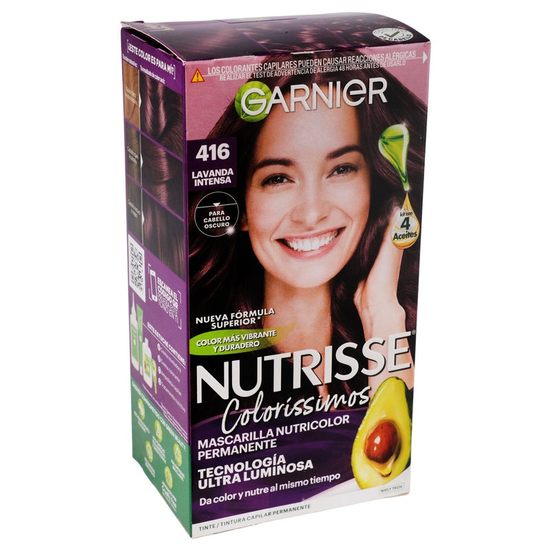 Tinte Nutrisse Colorissimo Lavanda Intensa 416 7509552826920 perfil 8