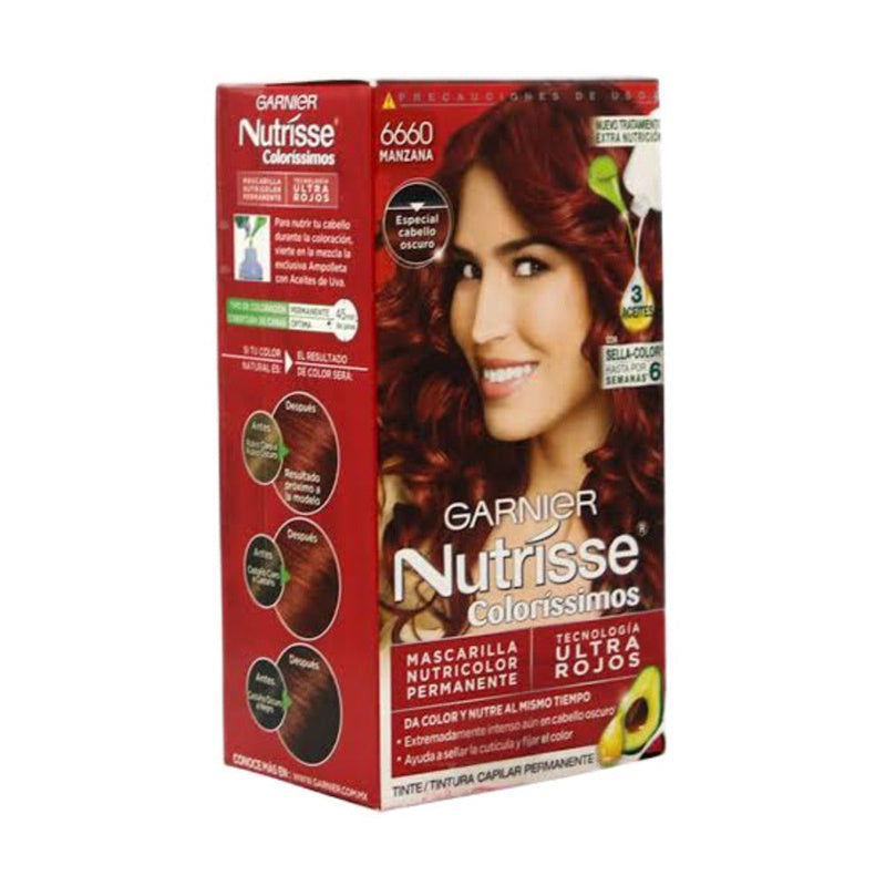 Tinte Nutrisse Manzana 6660 7506078959996