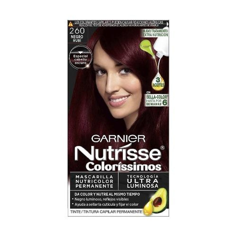 Tinte Nutrisse Negro Rubi 260