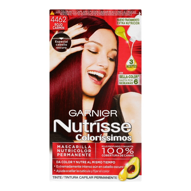 Tinte Nutrisse Rojo Carmin 4462 7509552910315 perfil 2