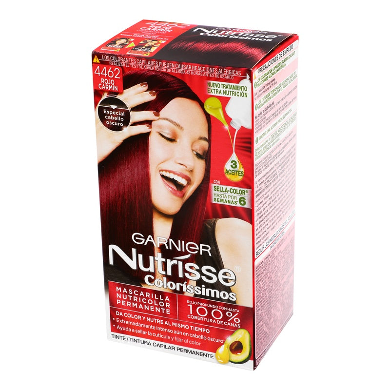 Tinte Nutrisse Rojo Carmin 4462 7509552910315 perfil 6