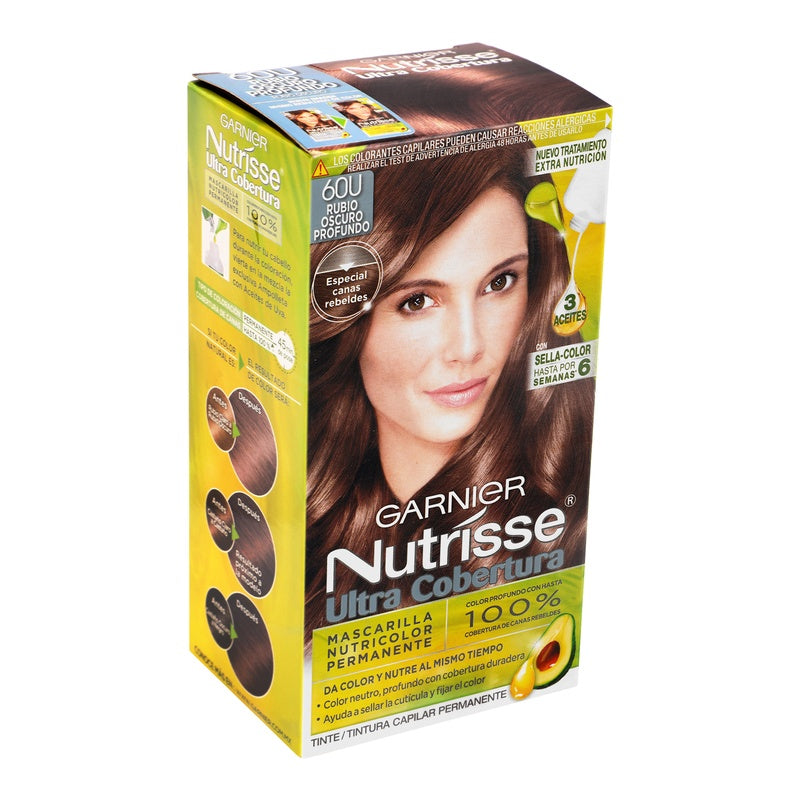 Tinte Nutrisse Rubio Oscuro Profundo 60 7509552910346