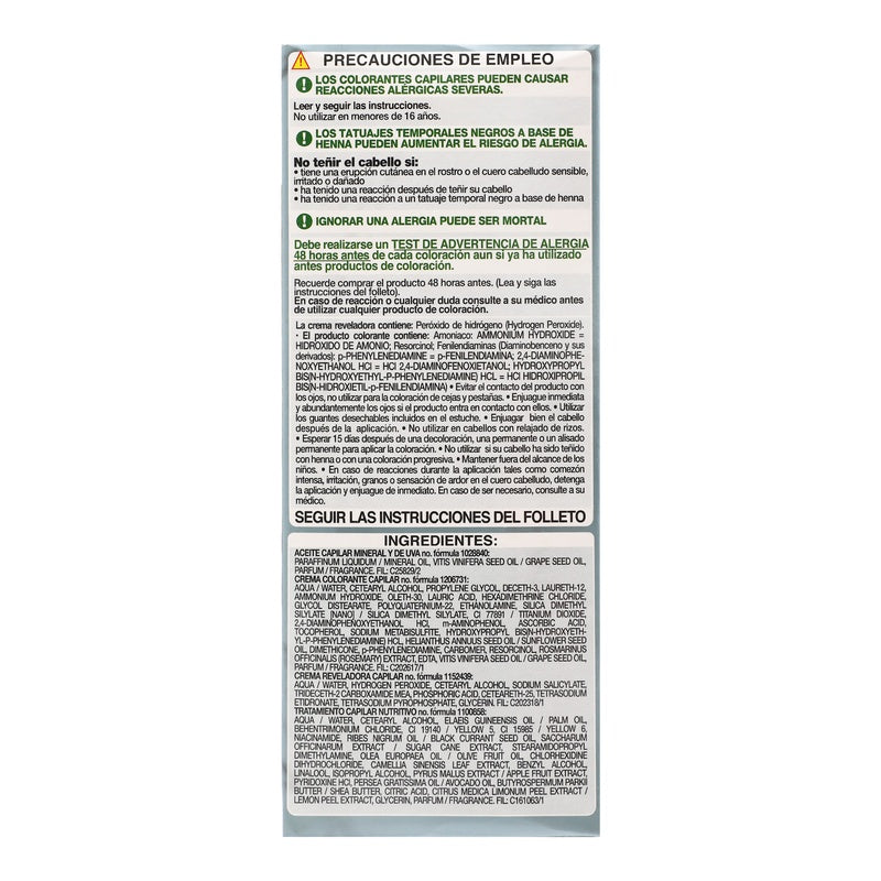 Tinte Nutrisse Rubio Profundo 70 7509552910353