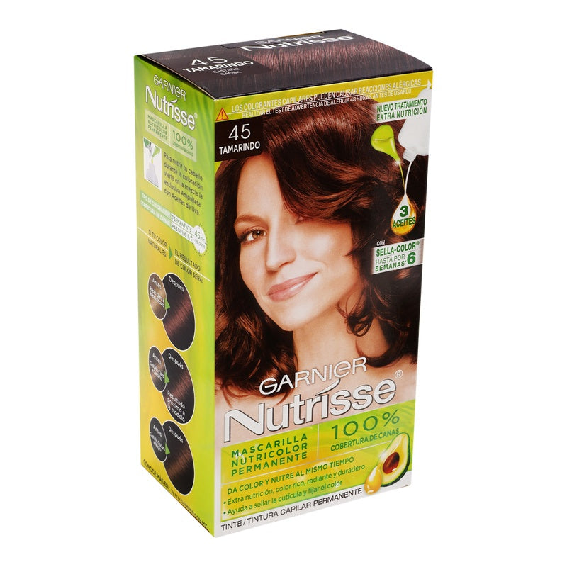 Tinte Nutrisse Tamarindo Castaño Caoba B45 7501027236111 perfil 4