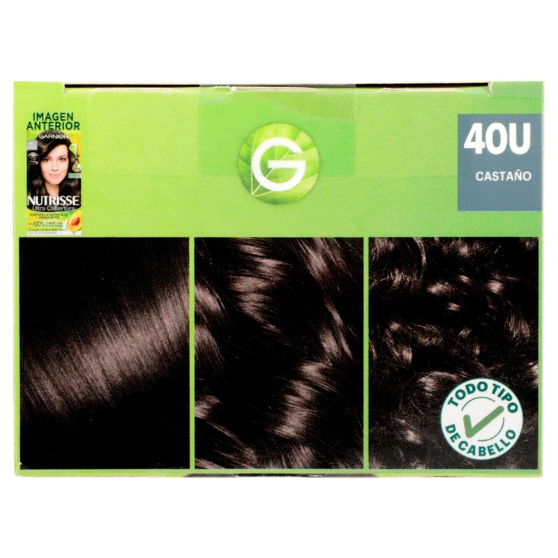 Tinte Nutrisse Ultra Cobertura Castaño Profundo 40 7509552910322 perfil 8