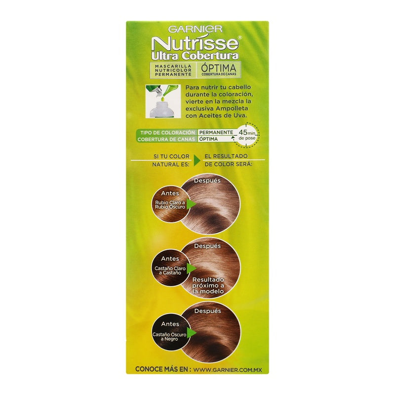 Tinte Nutrisse Ultra Cobertura Rubio Cenizo 71 7509552913446 perfil 10
