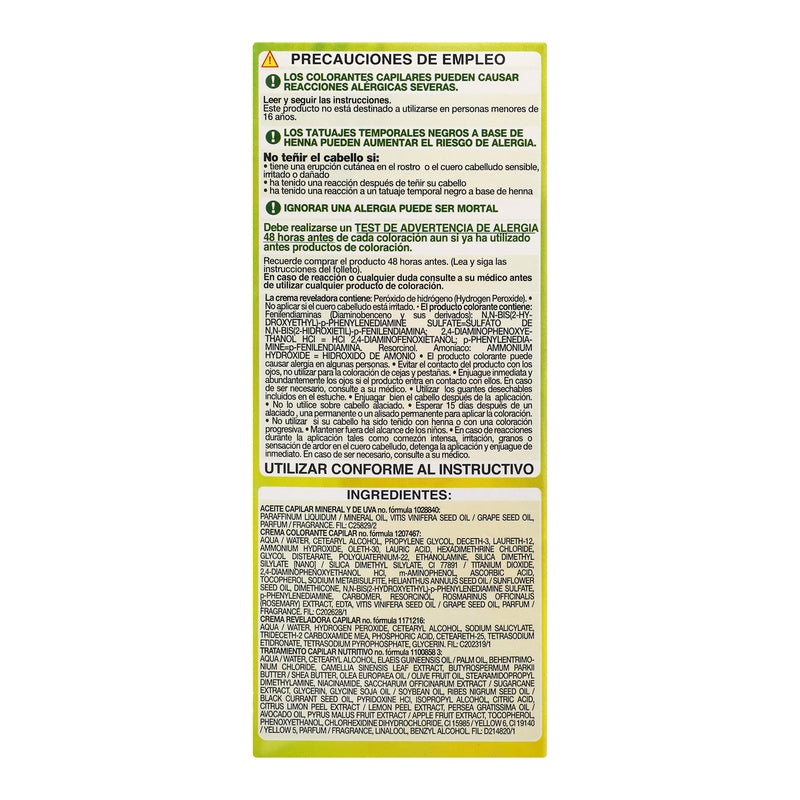 Tinte Nutrisse Ultra Cobertura Rubio Cenizo 71 7509552913446 perfil 7