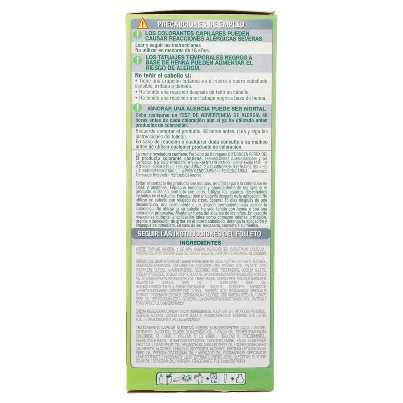 Tinte Nutrisse Ultra Cobertura Rubio Claro 81 7509552913453 perfil 2