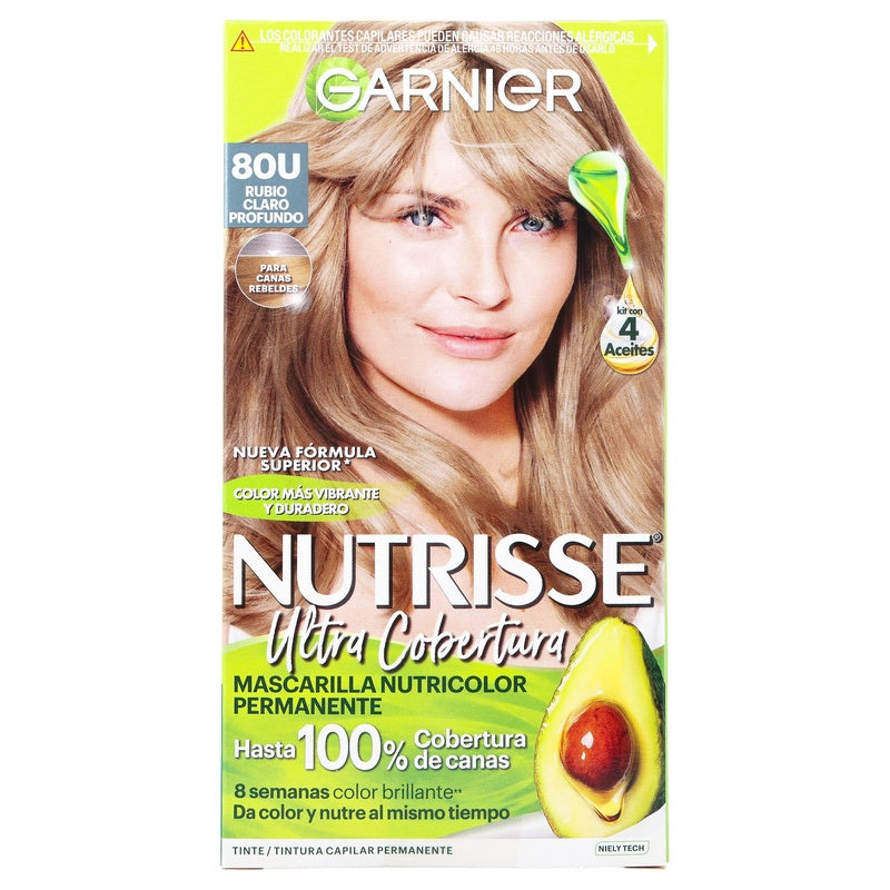 Tinte Nutrisse Ultra Cobertura Rubio Claro Profundo 80 7509552910360 perfil 2