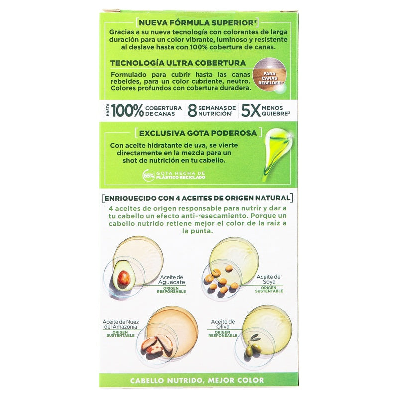 Tinte Nutrisse Ultra Cobertura Rubio Claro Profundo 80 7509552910360 perfil 5