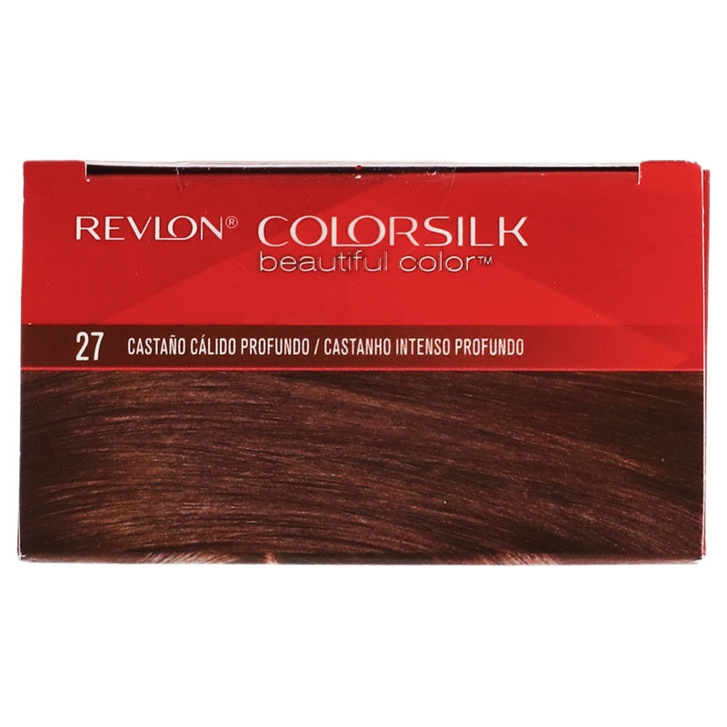 Tinte Revlon Colorsilk Castaño Calido Profundo T-27 309978456278 perfil 5
