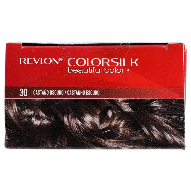 Tinte Revlon Colorsilk Castaño Oscuro T-30 130 Ml 309978695301 perfil 2
