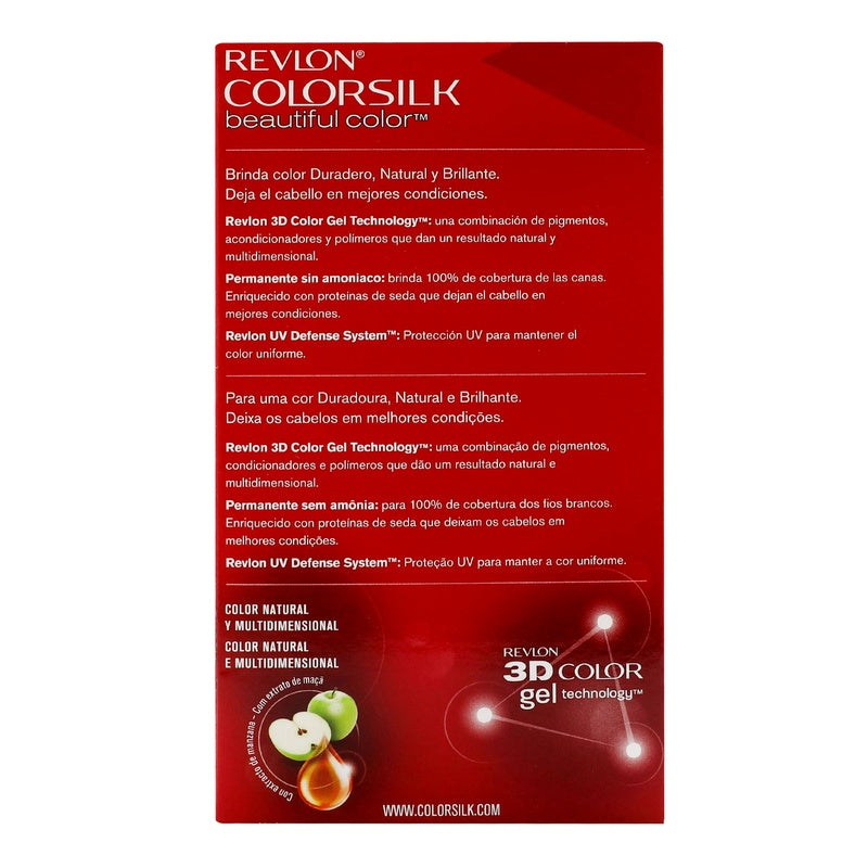 Tinte Revlon Colorsilk Negro Azulado T-12 309976623122 perfil 4