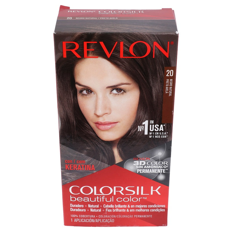 Tinte Revlon Colorsilk Negro Natural T-20 309978695202 perfil 2