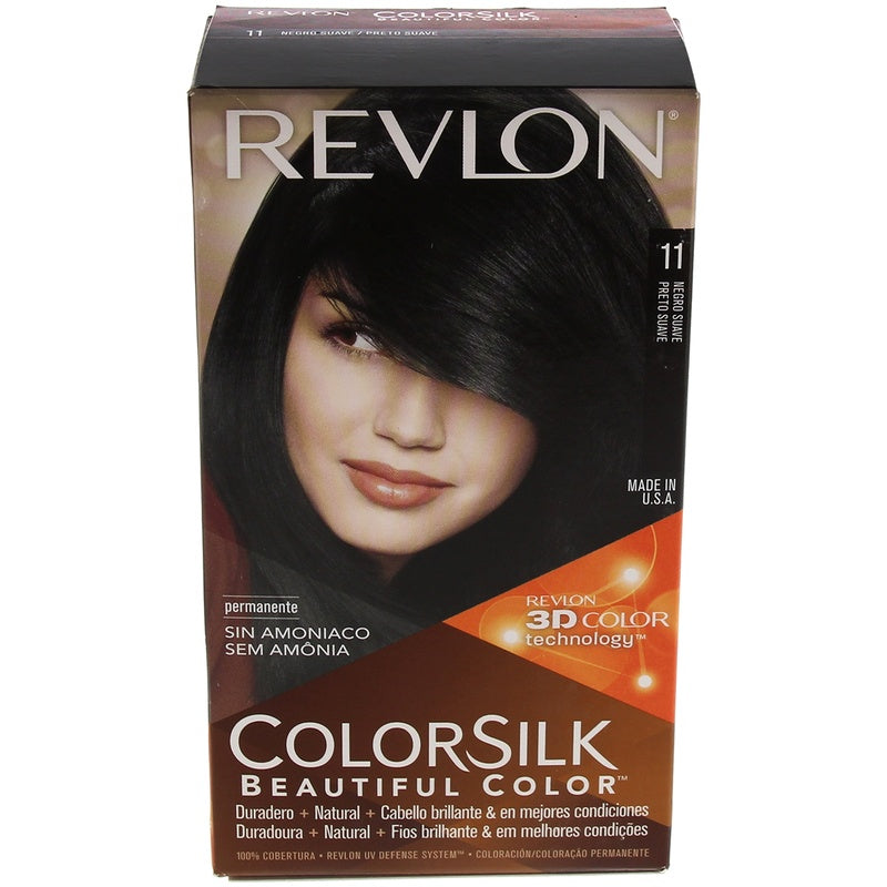 Tinte Revlon Colorsilk Negro Suave T-11 309978695110